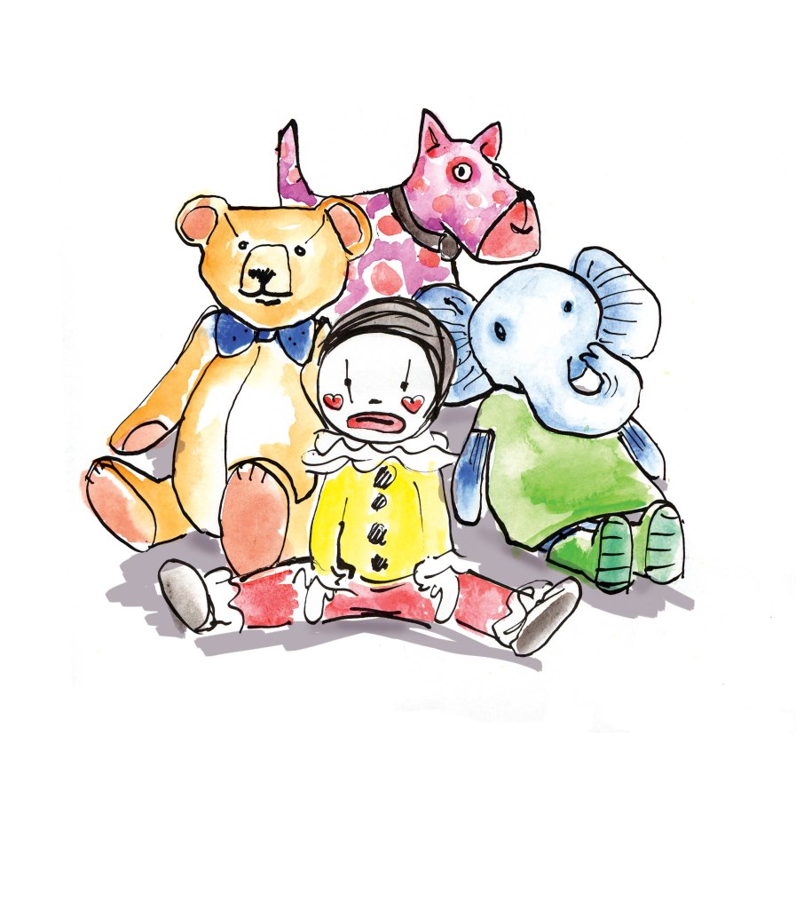 the toys without spots