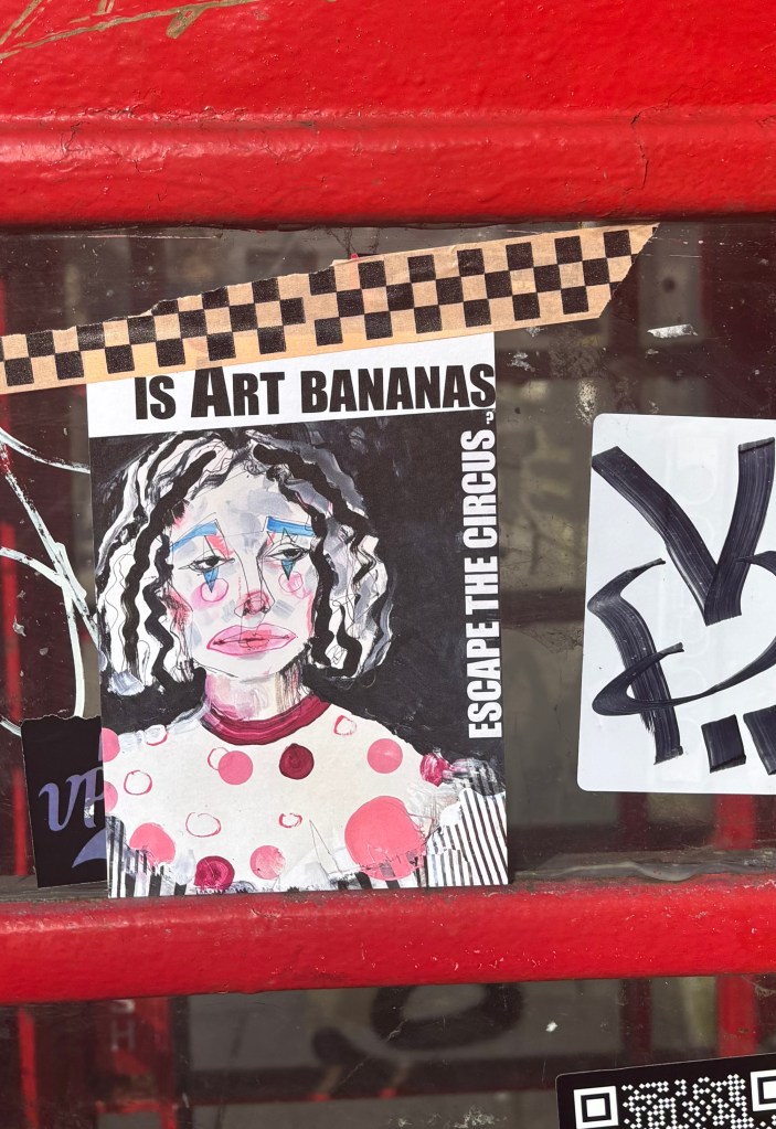 Postcard travels to London.