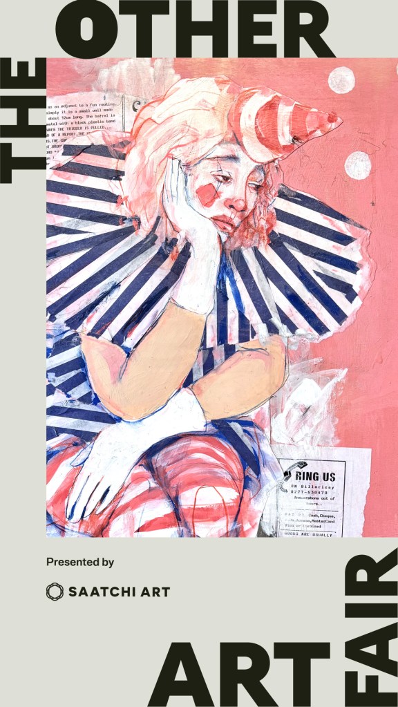 Clowning Around can be viewed at The Other Art Fair
